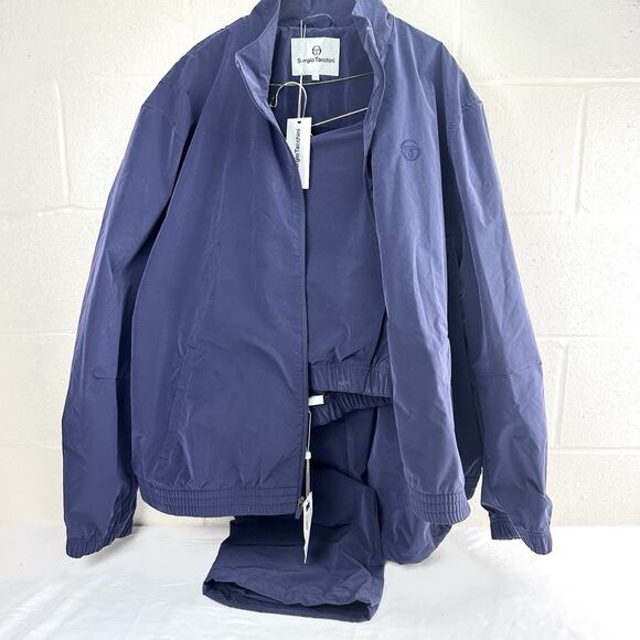 Sergio Tacchini Tracksuit XXL - Nico - Blue Eclipse, Embroidery, New With Tags - Picture 8 of 16